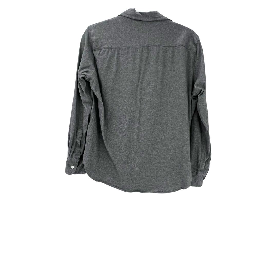 Frank & Eileen Women's Silvio Soft Button-Up Shirt Heather Gray Size M NWOT - Picture 5 of 10